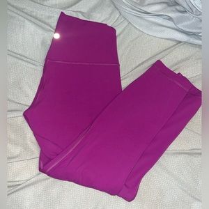 Vivid plum Lululemon align leggings